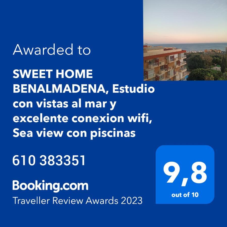 Sweet Home Benalmadena, Estudio Con Vistas Al Mar Y Excelente Conexion Wifi, Para No Fumadores, Con Piscinas, Sea Views, With Swimming Pools, Completely Renovated, Ideal For Older People, Bright With Morning Sun, No Smoking Ngoại thất bức ảnh